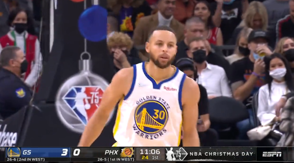  库里三分球命中数超越雷阿伦登顶历史  